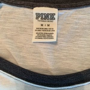 PINK Victoria's Secret Tops - VS Pink Baseball Tee PINK Victoria's Secret Tops - VS Pink Baseball Tee
